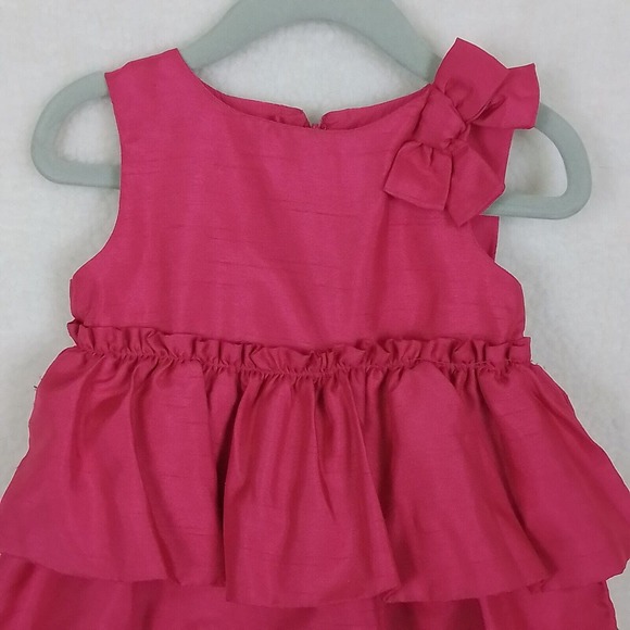 Baby Gap Bubble Hem Special Occasion Dress Size 18-24mo in Pink - Picture 4 of 10